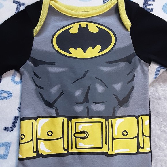 ❄️ 0-3m | DC Comics | Batman Jumpsuit/Footies - Picture 2 of 6